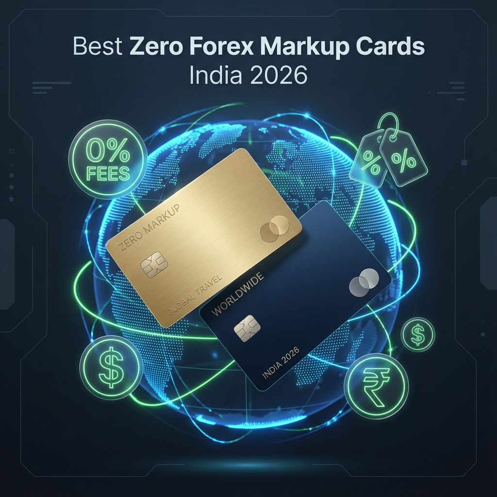 "Zero forex markup cards India.